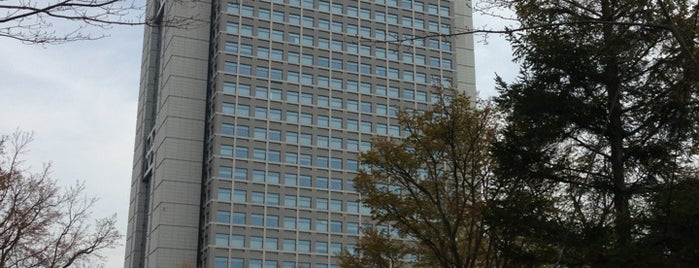 茨城県庁 is one of 各都道府県で最も高いビル.