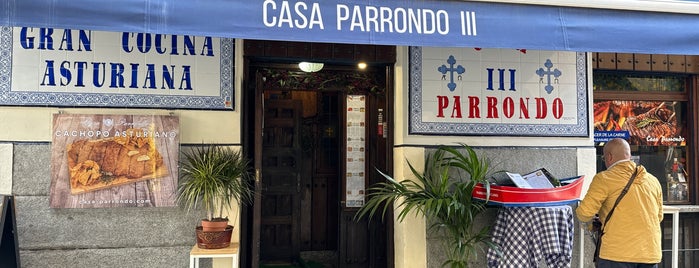 Restaurante Casa Parrondo is one of No están mal - Madrid.