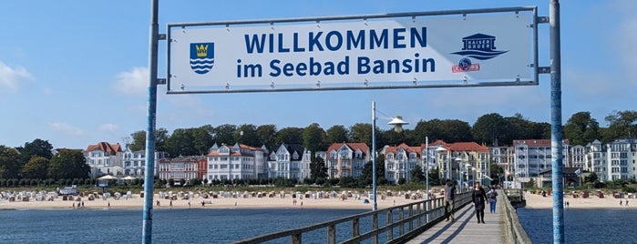 Seebrücke Bansin is one of Usedom / Mecklenburg-Vorpommern / Deutschland.