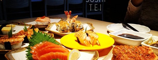 Sushi Tei is one of Tempat yang Disukai kellster.