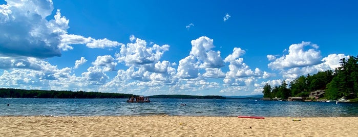 Gilford Town Beach is one of places to go in my town.