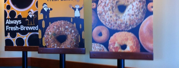 Einstein Bros Bagels is one of Dining to try.