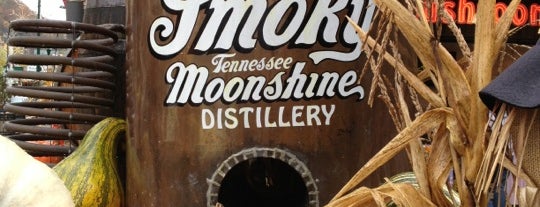 Ole Smoky Moonshine Distillery is one of Gatlinburg, TN.