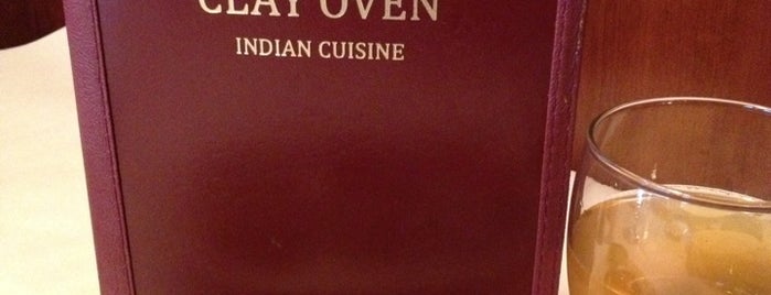 Clay Oven Indian Cuisine is one of Lucia's Saved Places.