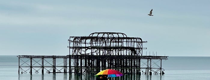 West Pier is one of Brighton.