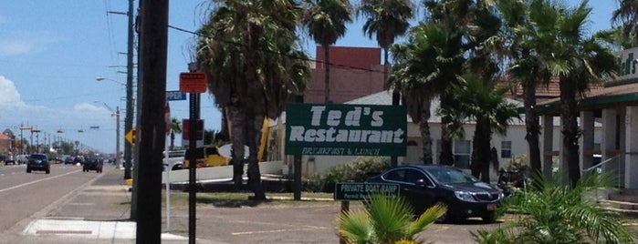 Ted's Restaurant is one of South Padre Island.