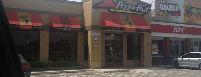 Pizza Hut is one of Been here. My Home Land, Trinidad.