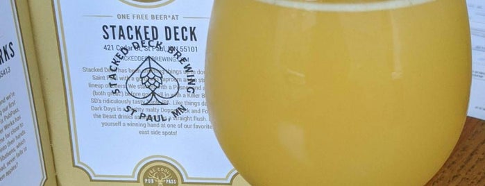 Stacked Deck Brewing Co. is one of Twin Cities Breweries.