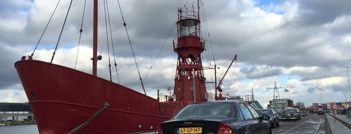 Vuurtoren Het Rode Lichtschip is one of NDSM Amsterdam-Noord ❌❌❌.