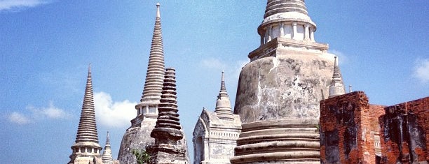 Wat Phra Si Sanphet is one of AYUTTHAYA.