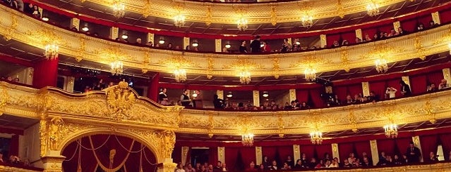 Bolshoi Theatre is one of [To-do] Russia.