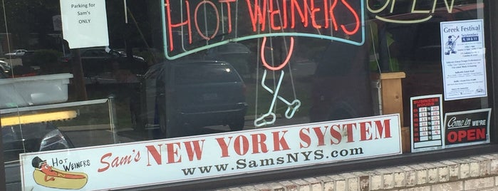 Sam's New York System is one of I Never Sausage a Hot Dog! (New England).