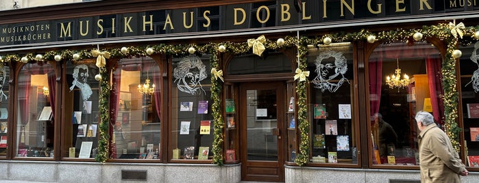 Musikhaus Doblinger is one of Viyana.