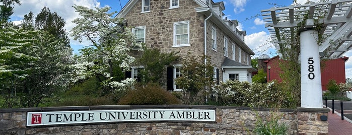 Temple University - Ambler Campus is one of PLACES.