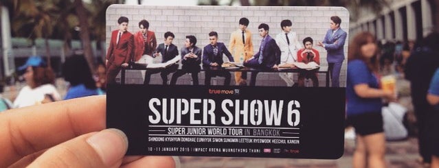 SUPER JUNIOR WORLD TOUR ‘SUPER SHOW 5’ IN BANGKOK is one of Closed Venues.