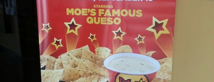 Moe's Southwest Grill is one of Lieux qui ont plu à Krystal.