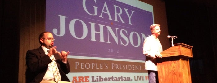 Gary Johnson 2012 College Tour