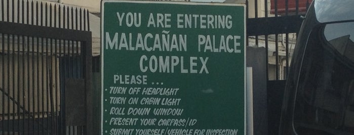 Malacañan Palace is one of Philippines.