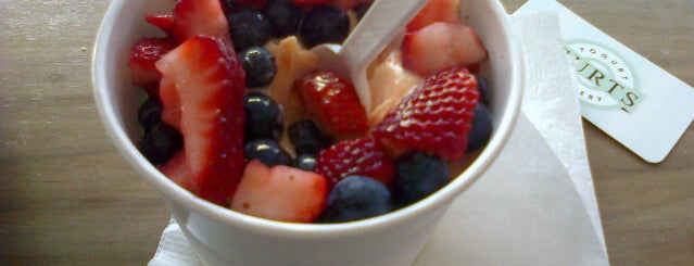 Gurts Yogurt & Bakery is one of favs in the city.