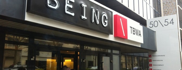 Being / TBWA is one of Principales agences du groupe TBWA\France.