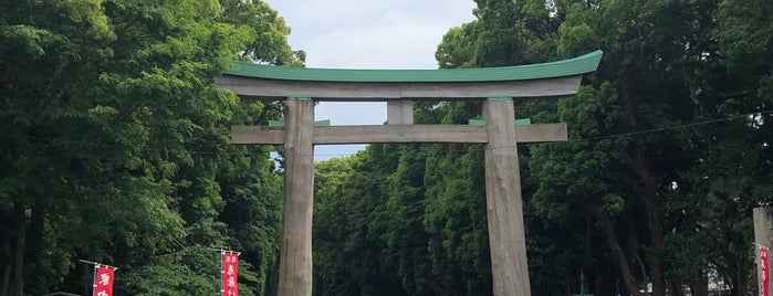 Gokoku Shrine is one of 博多に帰省したらココに行く！.