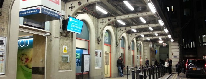 Charing Cross Railway Station (CHX) is one of London.