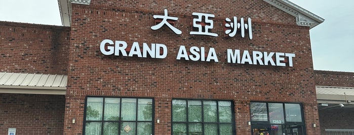 Grand Asia Market is one of Ralegh To-Do List.