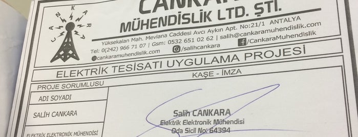 Akdeniz Elektrik Dağıtım A.Ş. Metropol Bölge Müdürlüğü is one of Sercan : понравившиеся места.