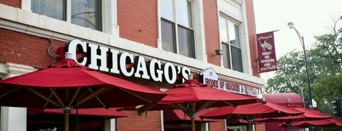 Chicago's Home Of Chicken & Waffles is one of JM about town.