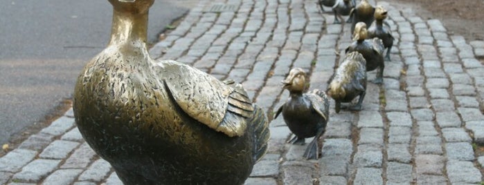 Make Way For Ducklings is one of Boston.