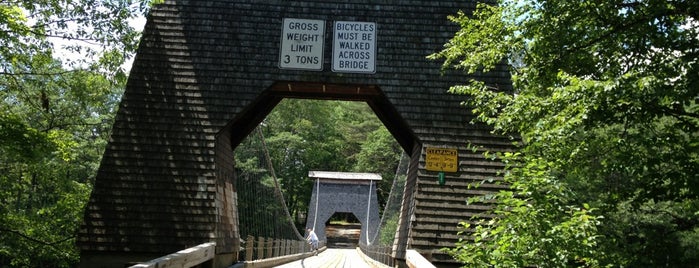 The Wire Bridge is one of Maine to do.