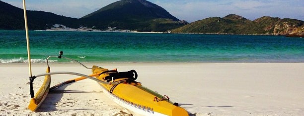 Praia do Boqueirão is one of Região dos Lagos.