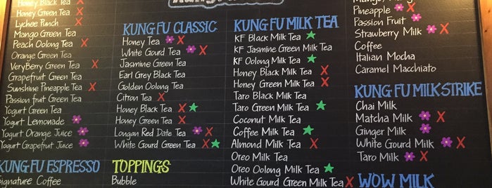 Kung Fu Tea is one of Coffee & Tea Dates.