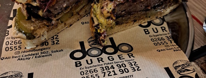 Dodo Burger & BBQ is one of Edremit.