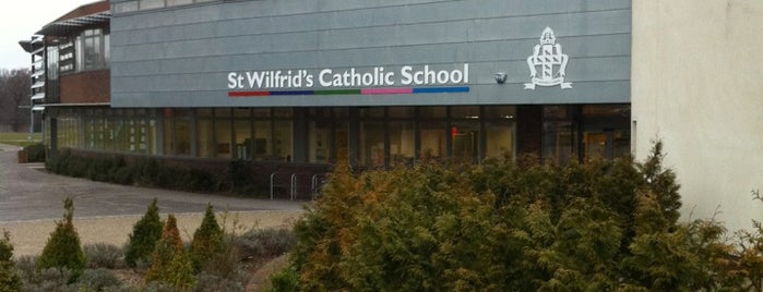 St Wilfrids is one of Tempat yang Disukai Chris.