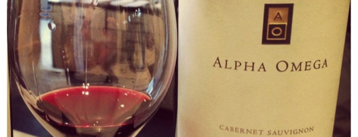 Alpha Omega Winery is one of Lieux sauvegardés par Napa.