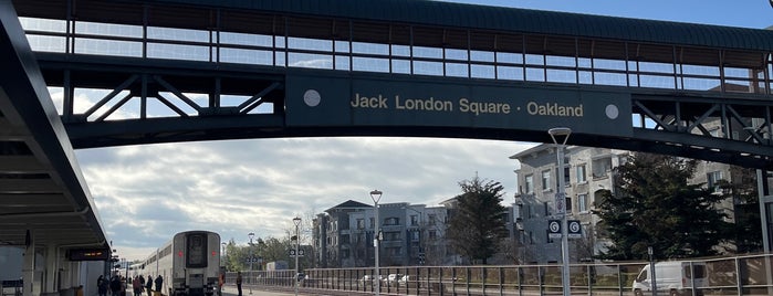Jack London Square Amtrak (OKJ) is one of Work.