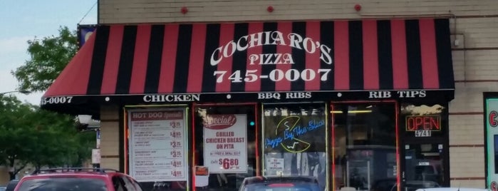 Cochiaros Pizza is one of Signage.