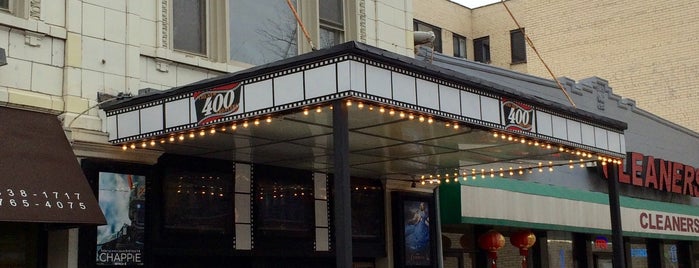 New 400 Theaters is one of Get Your Film Buff On in Chicago.