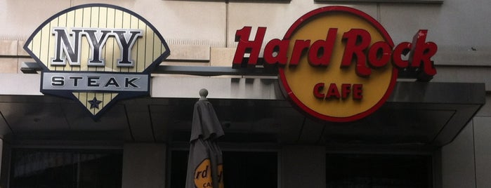 Hard Rock Cafe Yankee Stadium is one of Hard Rock Cafes across the world as at Nov. 2018.