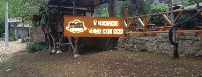 Türkmen Tree Houses is one of road trip.