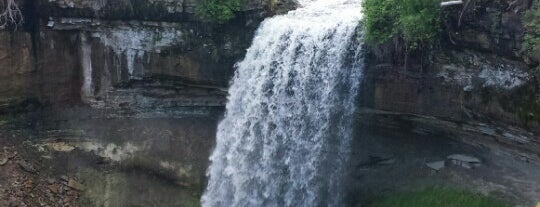 Minnehaha Falls is one of Minneapolis!.