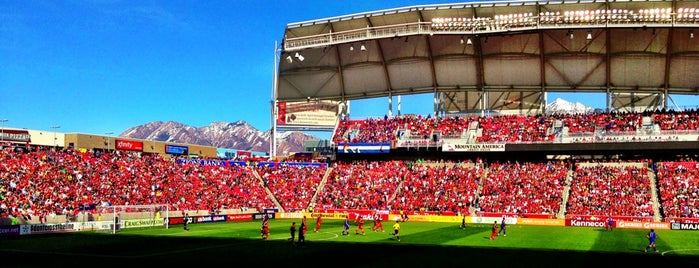 Rio Tinto Stadium is one of MLS - Saturday, March 30, 2013.