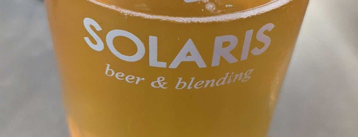 Solaris Beer & Blending is one of สถานที่ที่บันทึกไว้ของ Mike.