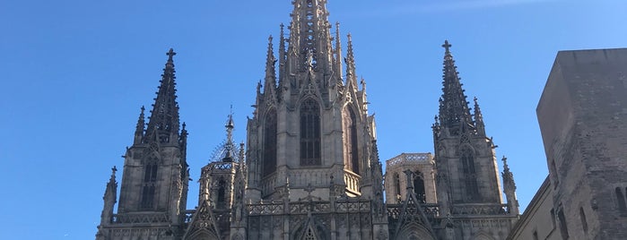Catedral de la Santa Creu i Santa Eulàlia is one of Tempat yang Disukai Vanessa.