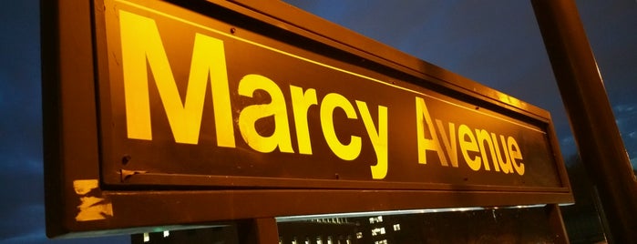 MTA Subway - Marcy Ave (J/M/Z) is one of Jay-Z's New York.