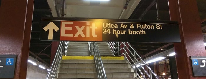 MTA Subway - Utica Ave (A/C) is one of NYC.