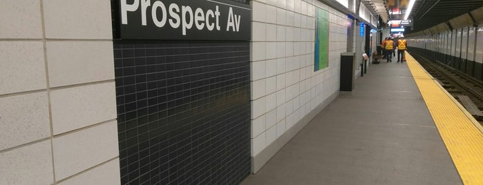 MTA Subway - Prospect Ave (R) is one of MTA Arts for Transit.