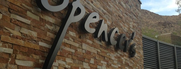 Spencer's Restaurant is one of Tempat yang Disukai Aliza.