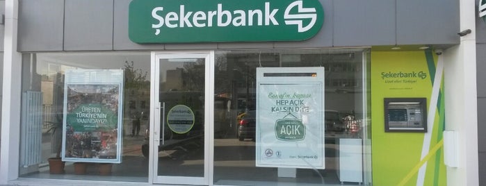Şekerbank Kazım karabekir Şubesi is one of BORA  ON'un Beğendiği Mekanlar.